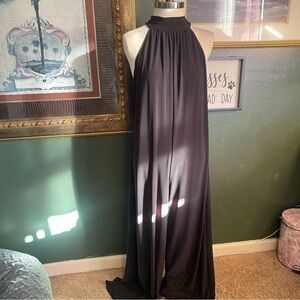 Express Black Halter Jumpsuit